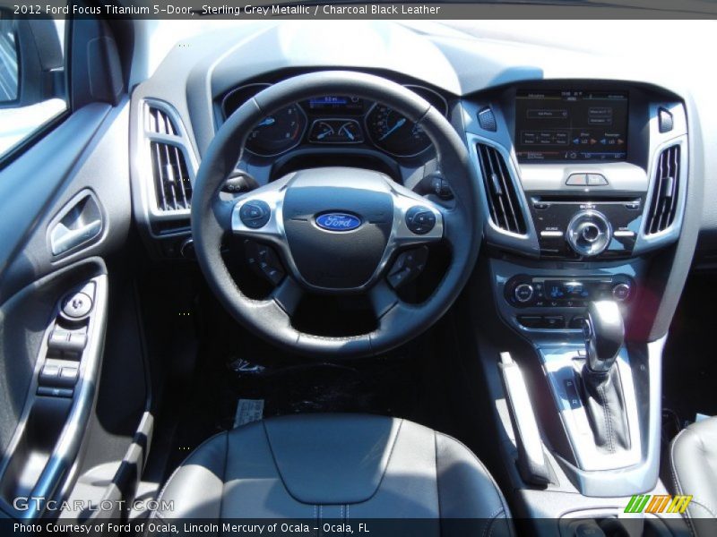 Dashboard of 2012 Focus Titanium 5-Door