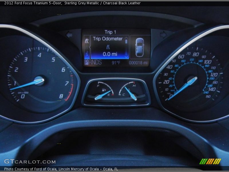  2012 Focus Titanium 5-Door Titanium 5-Door Gauges