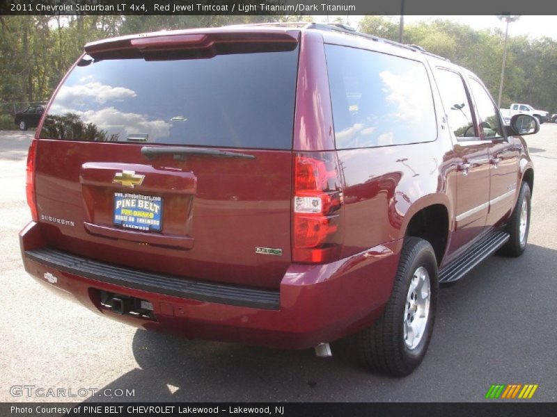 Red Jewel Tintcoat / Light Titanium/Dark Titanium 2011 Chevrolet Suburban LT 4x4