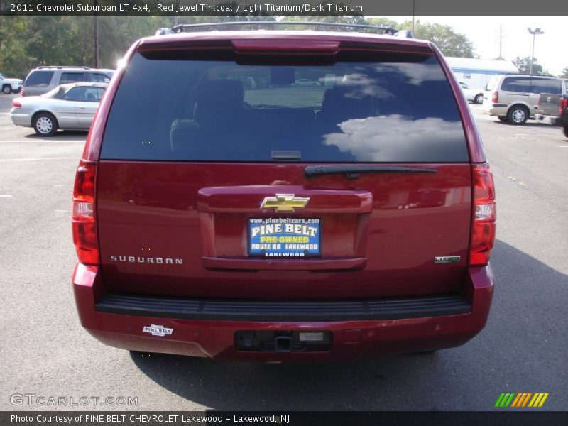 Red Jewel Tintcoat / Light Titanium/Dark Titanium 2011 Chevrolet Suburban LT 4x4