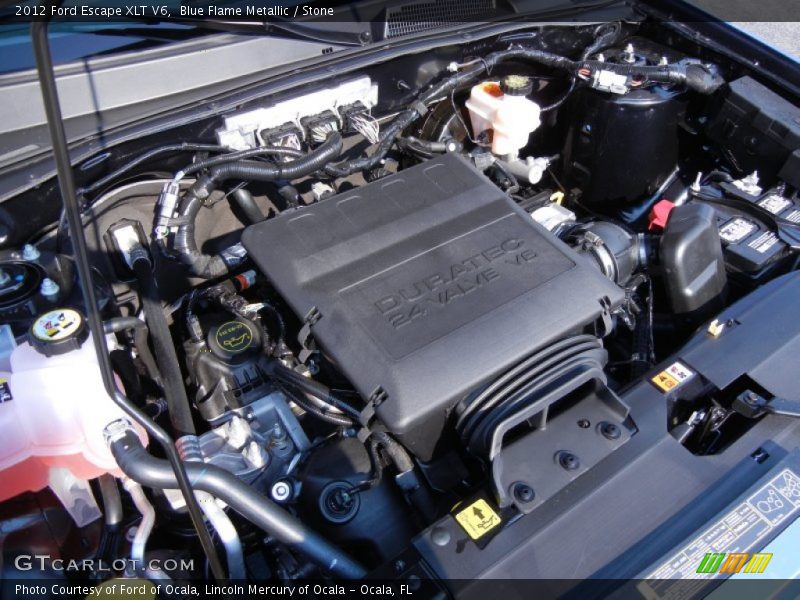  2012 Escape XLT V6 Engine - 3.0 Liter DOHC 24-Valve Duratec Flex-Fuel V6