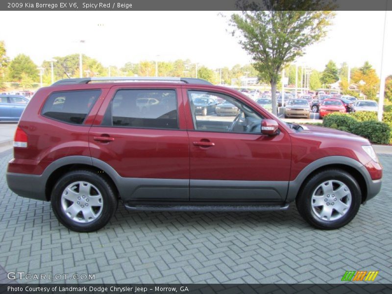  2009 Borrego EX V6 Spicy Red