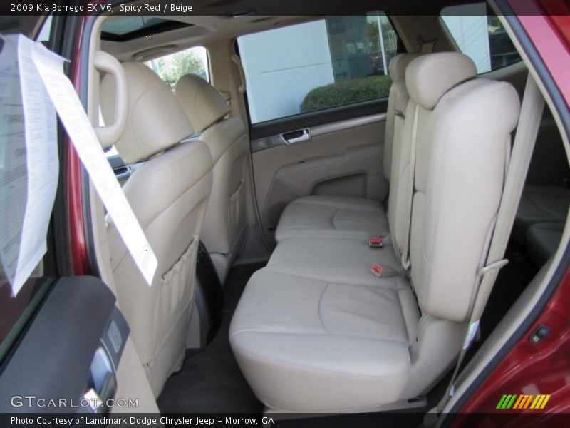  2009 Borrego EX V6 Beige Interior