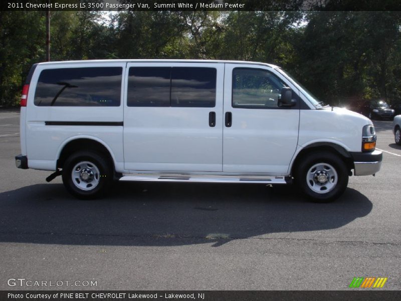 Summit White / Medium Pewter 2011 Chevrolet Express LS 3500 Passenger Van