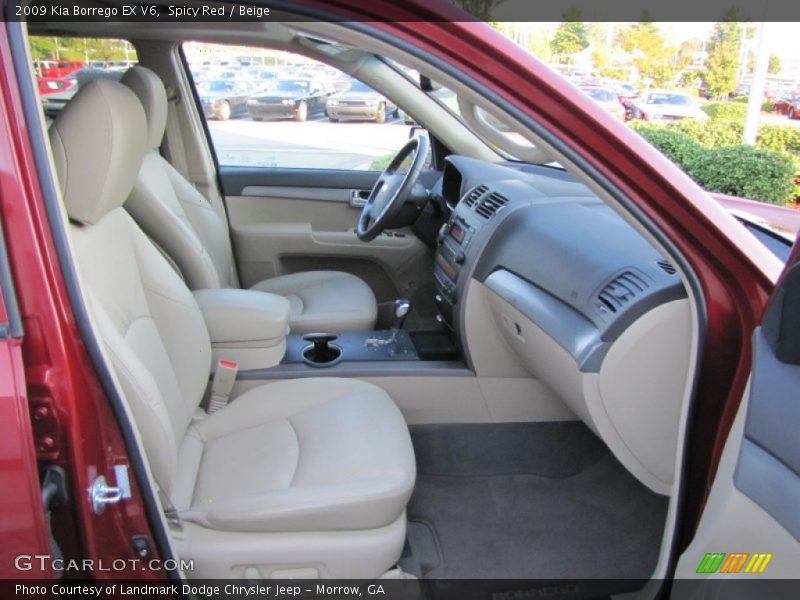  2009 Borrego EX V6 Beige Interior