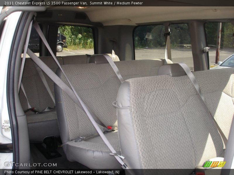  2011 Express LS 3500 Passenger Van Medium Pewter Interior