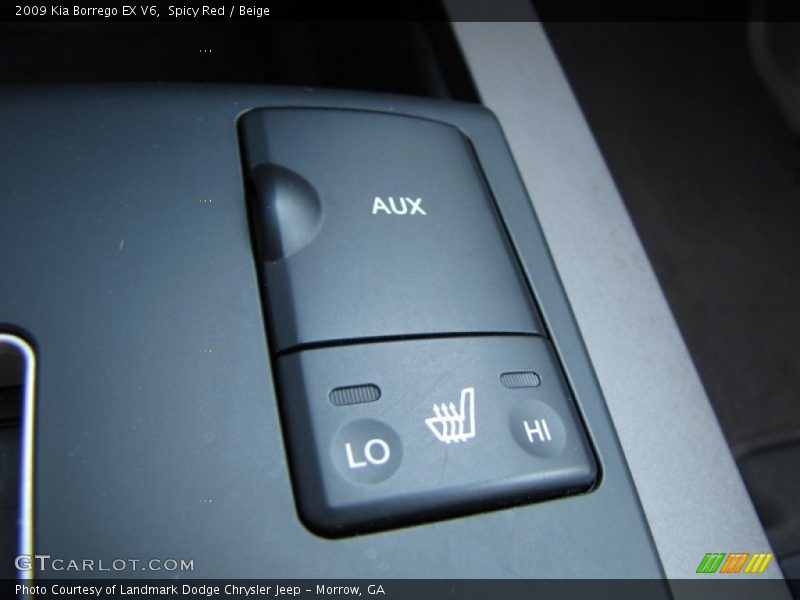 Spicy Red / Beige 2009 Kia Borrego EX V6
