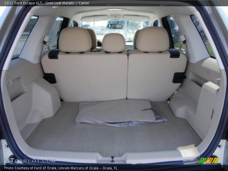 Gold Leaf Metallic / Camel 2012 Ford Escape XLT