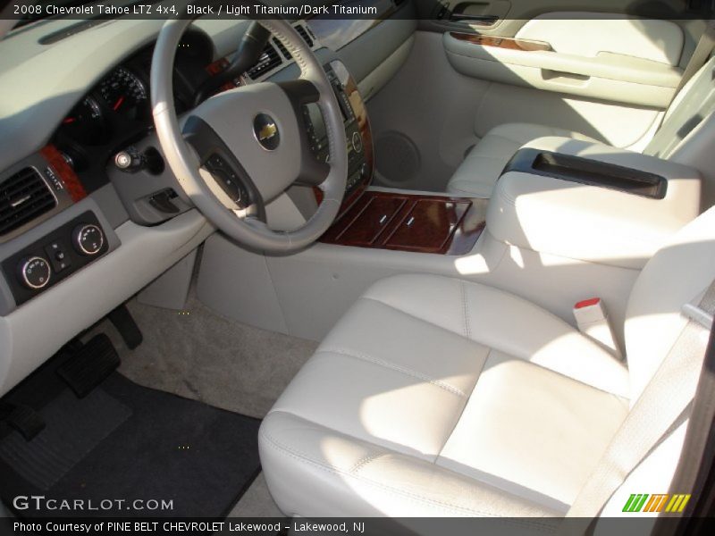 Black / Light Titanium/Dark Titanium 2008 Chevrolet Tahoe LTZ 4x4