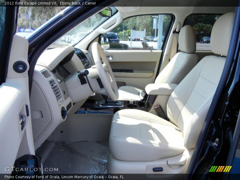  2012 Escape Limited V6 Camel Interior