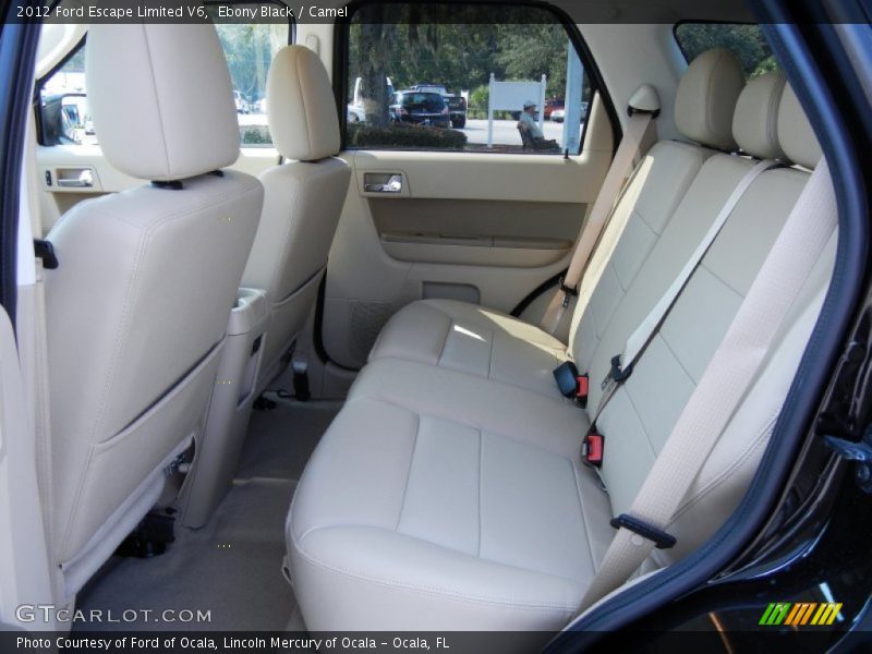  2012 Escape Limited V6 Camel Interior