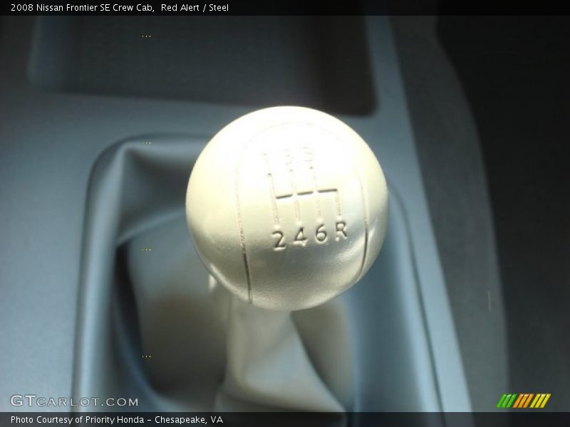  2008 Frontier SE Crew Cab 6 Speed Manual Shifter
