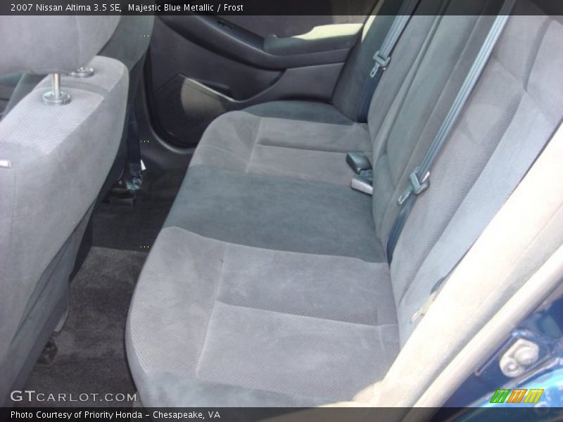 Majestic Blue Metallic / Frost 2007 Nissan Altima 3.5 SE