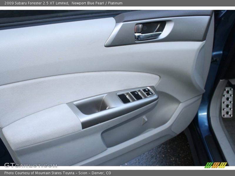 Newport Blue Pearl / Platinum 2009 Subaru Forester 2.5 XT Limited