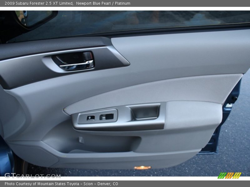 Newport Blue Pearl / Platinum 2009 Subaru Forester 2.5 XT Limited