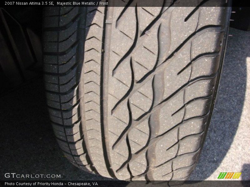 Majestic Blue Metallic / Frost 2007 Nissan Altima 3.5 SE