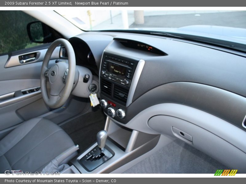 Newport Blue Pearl / Platinum 2009 Subaru Forester 2.5 XT Limited