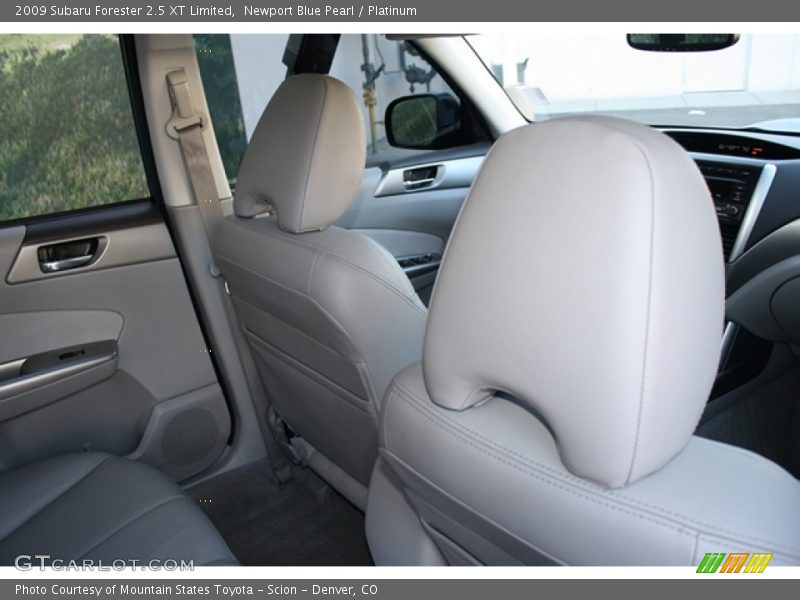 Newport Blue Pearl / Platinum 2009 Subaru Forester 2.5 XT Limited