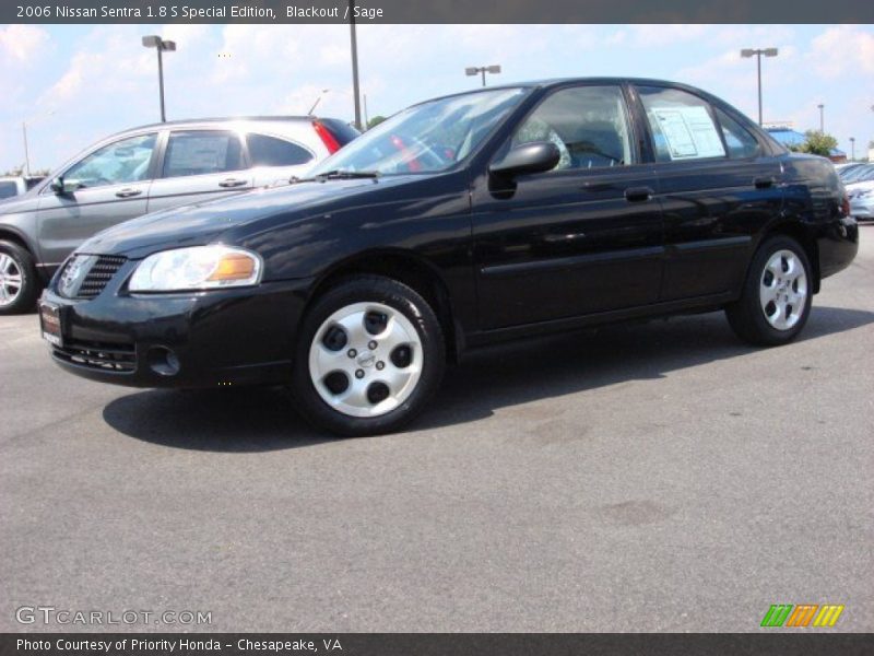 Blackout / Sage 2006 Nissan Sentra 1.8 S Special Edition