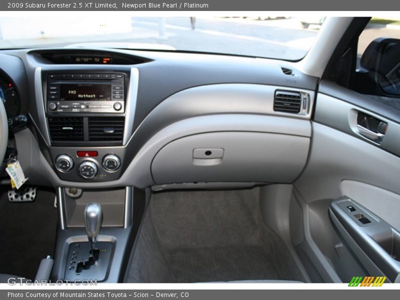 Newport Blue Pearl / Platinum 2009 Subaru Forester 2.5 XT Limited