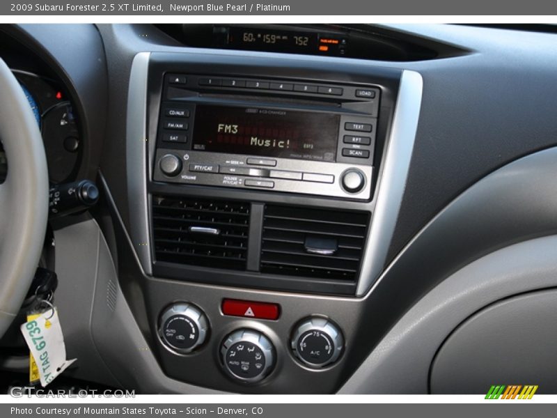 Controls of 2009 Forester 2.5 XT Limited