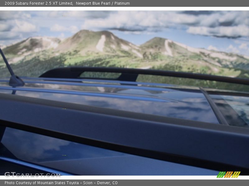 Newport Blue Pearl / Platinum 2009 Subaru Forester 2.5 XT Limited