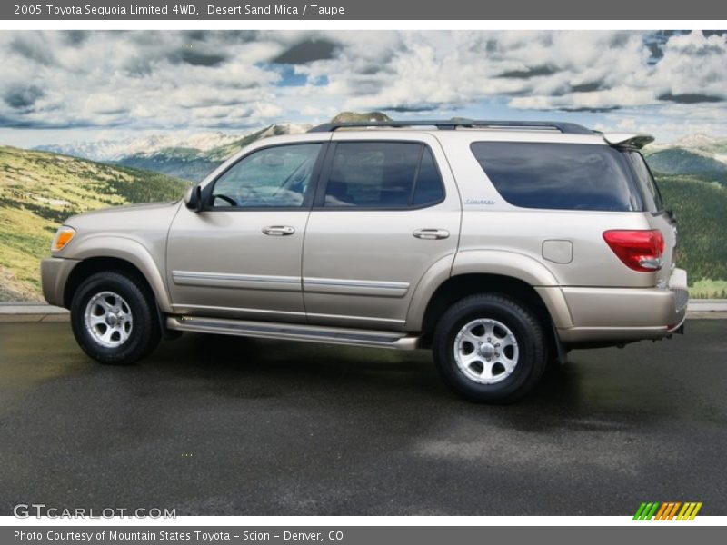 Desert Sand Mica / Taupe 2005 Toyota Sequoia Limited 4WD