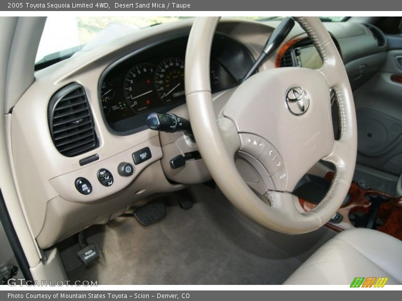 Desert Sand Mica / Taupe 2005 Toyota Sequoia Limited 4WD
