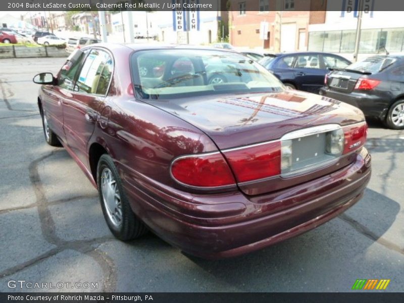 Cabernet Red Metallic / Light Cashmere 2004 Buick LeSabre Custom