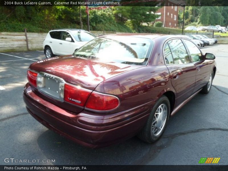 Cabernet Red Metallic / Light Cashmere 2004 Buick LeSabre Custom