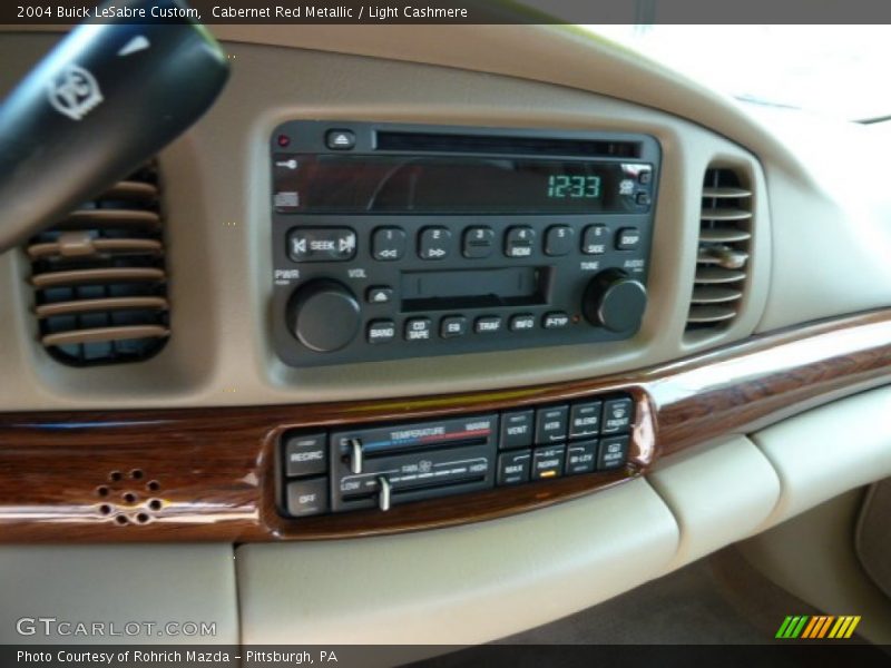 Cabernet Red Metallic / Light Cashmere 2004 Buick LeSabre Custom