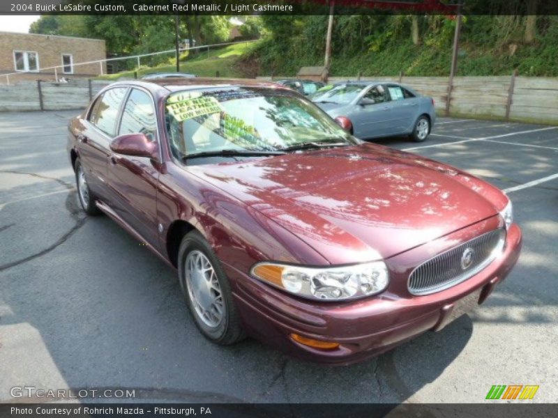 Cabernet Red Metallic / Light Cashmere 2004 Buick LeSabre Custom