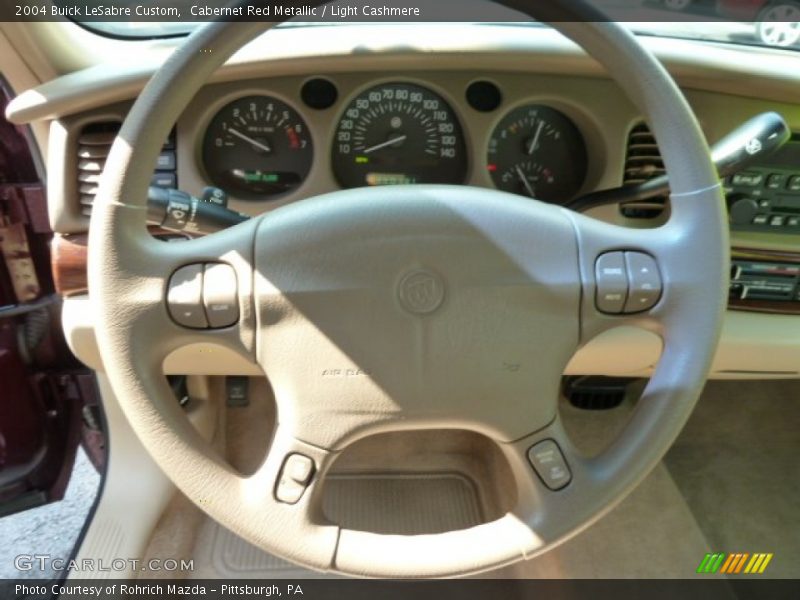 Cabernet Red Metallic / Light Cashmere 2004 Buick LeSabre Custom