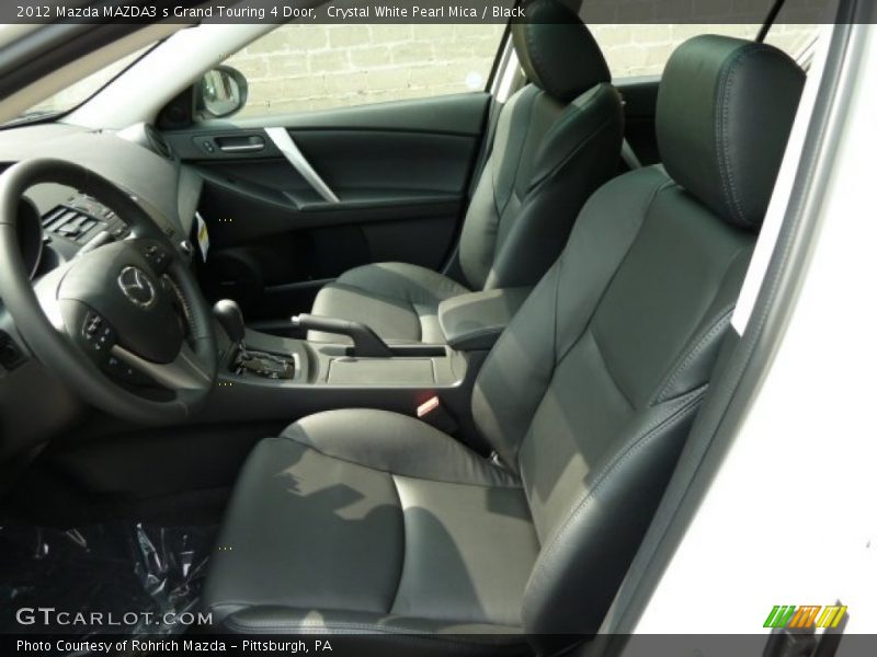  2012 MAZDA3 s Grand Touring 4 Door Black Interior