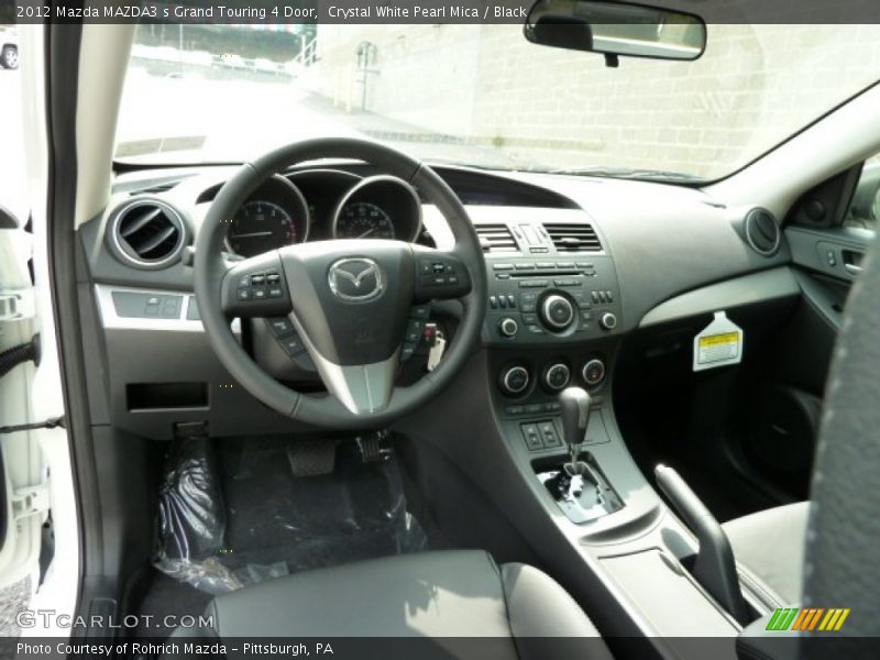 Dashboard of 2012 MAZDA3 s Grand Touring 4 Door