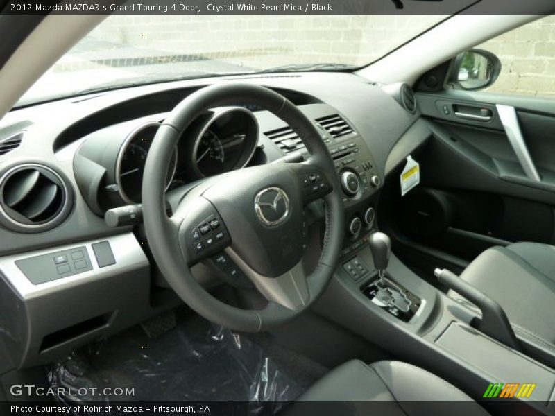 Dashboard of 2012 MAZDA3 s Grand Touring 4 Door