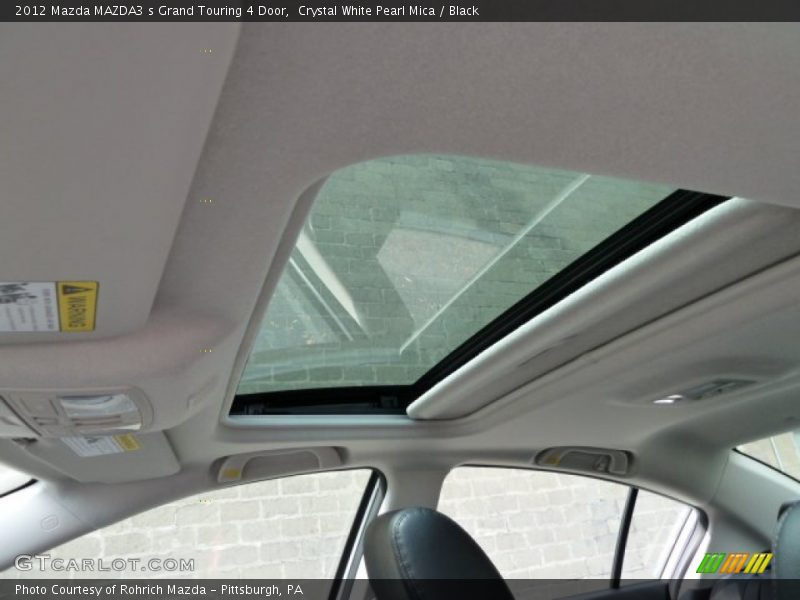 Sunroof of 2012 MAZDA3 s Grand Touring 4 Door
