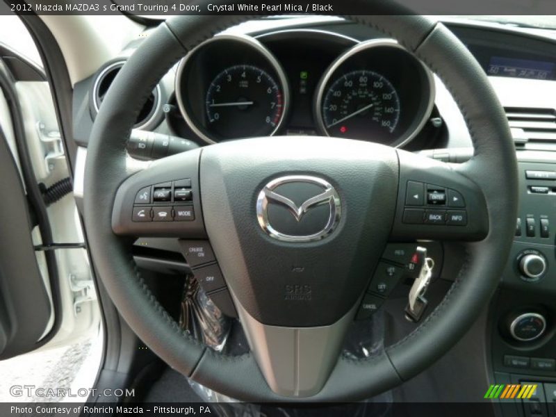  2012 MAZDA3 s Grand Touring 4 Door Steering Wheel