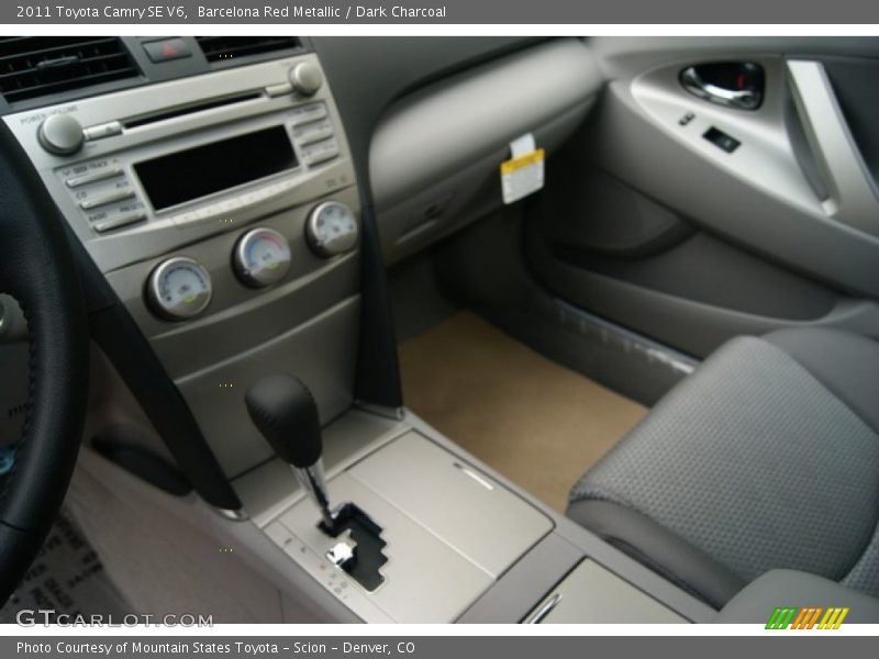 Barcelona Red Metallic / Dark Charcoal 2011 Toyota Camry SE V6