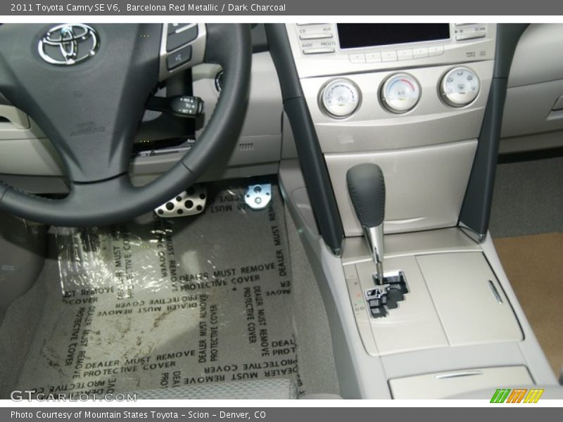 Barcelona Red Metallic / Dark Charcoal 2011 Toyota Camry SE V6