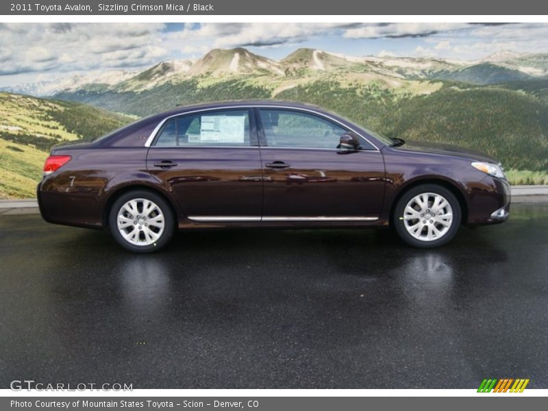  2011 Avalon  Sizzling Crimson Mica