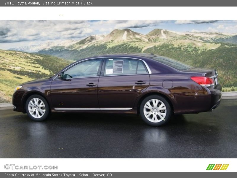  2011 Avalon  Sizzling Crimson Mica