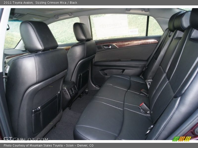  2011 Avalon  Black Interior