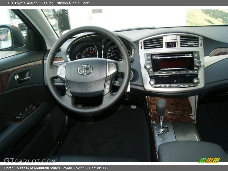 Dashboard of 2011 Avalon 