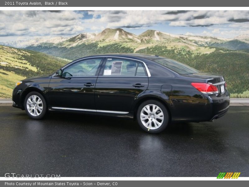 Black / Black 2011 Toyota Avalon