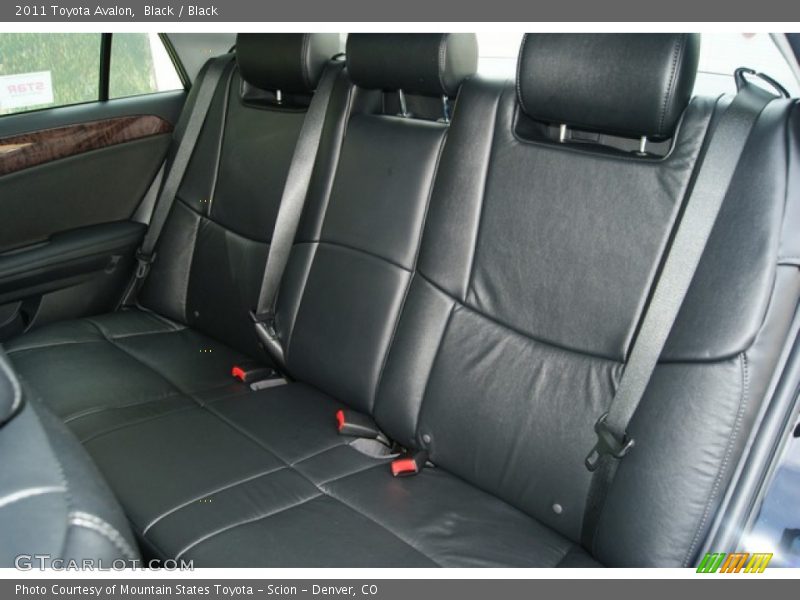  2011 Avalon  Black Interior