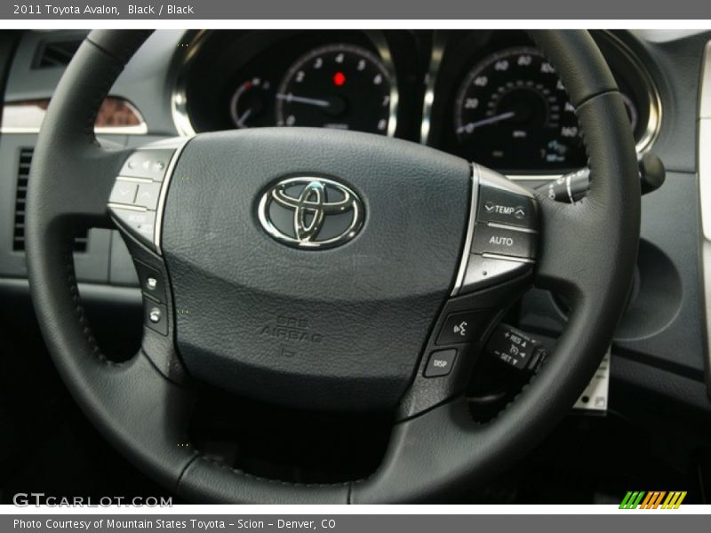 Black / Black 2011 Toyota Avalon