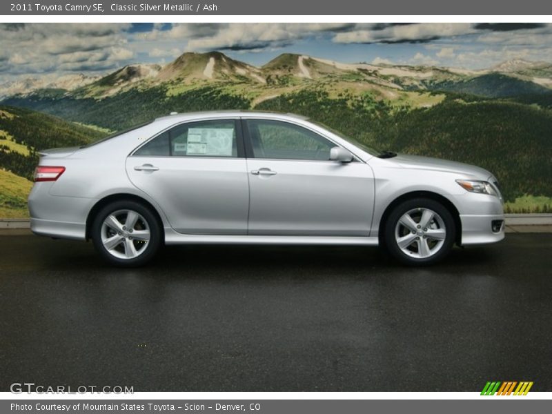 Classic Silver Metallic / Ash 2011 Toyota Camry SE