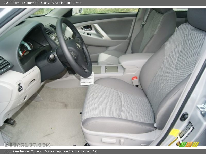 Classic Silver Metallic / Ash 2011 Toyota Camry SE
