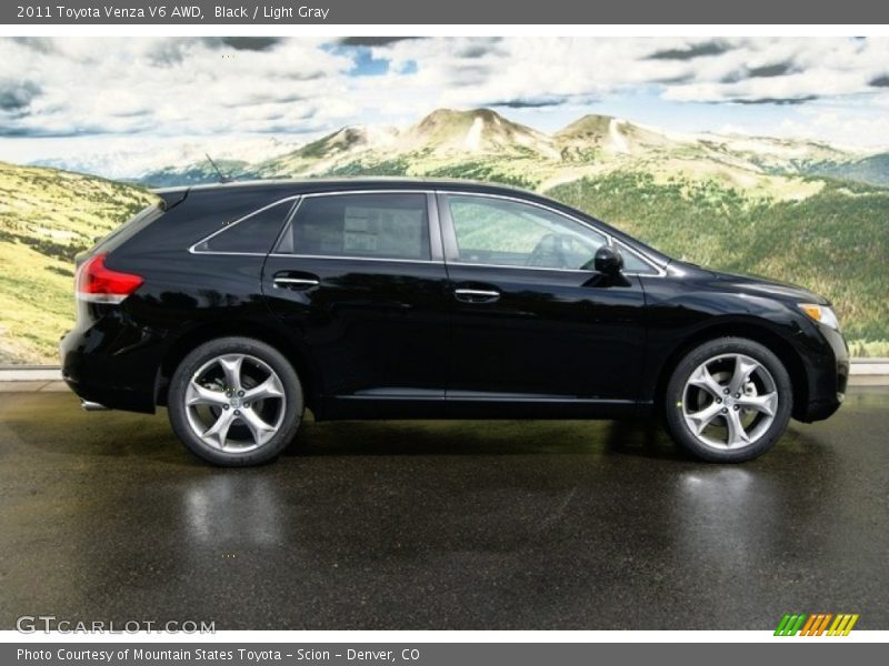 Black / Light Gray 2011 Toyota Venza V6 AWD